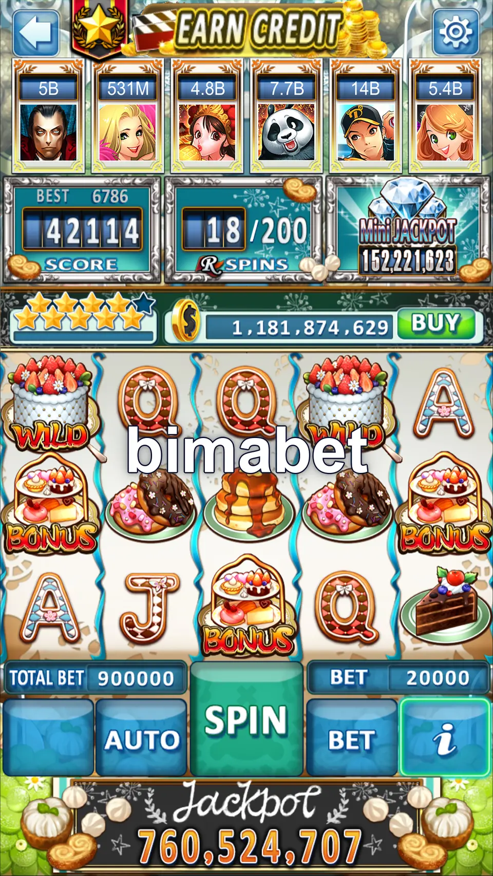bimabet Tangkapan Layar - APK Resmi